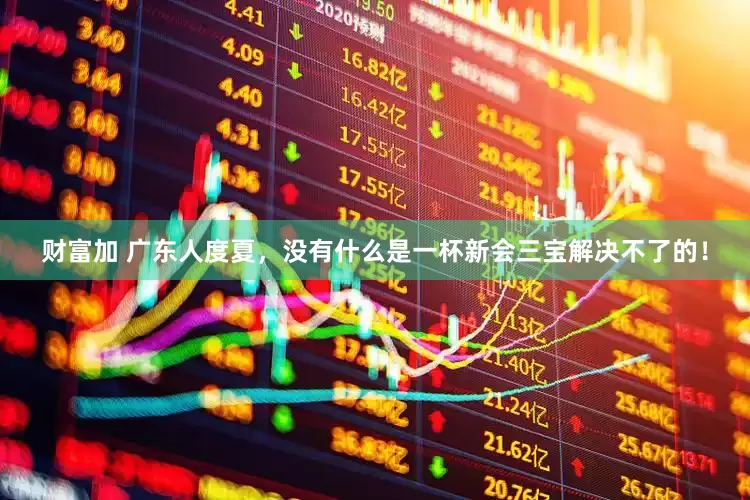 财富加 广东人度夏，没有什么是一杯新会三宝解决不了的！